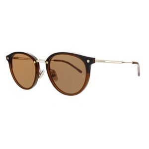Lacoste L937SPC 44999 Light Brown Modified Round Sunglasses